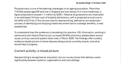 Understanding the deprescribing landscape: what our survey of NHS pharmacy stakeholders tells us